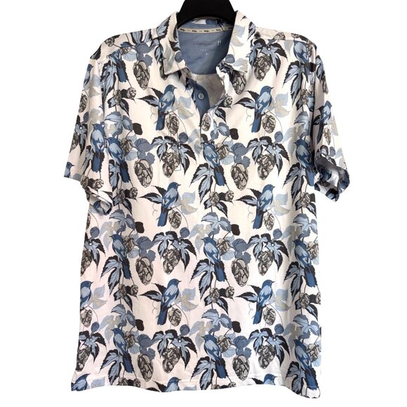 Walter Hagen Hops Birdies Size XL Golf Polo Shirt NWT NWT Stretchy Short Sleeve - Picture 1 of 8